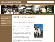 Tablet Screenshot of hohenentringen.de